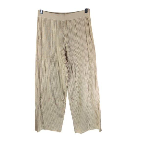 Neiwai X Savislook Knit Pants Ribbed Egret Ivory M